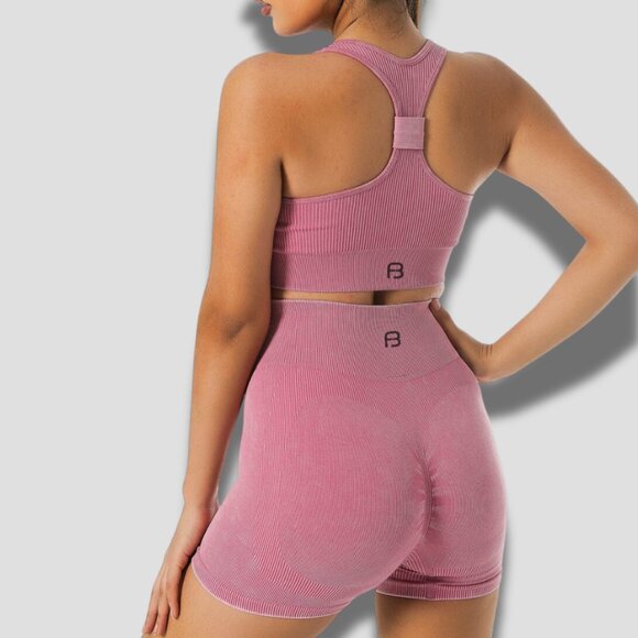 BodyFlexx Booty-Boost Shorts w/ Tummy Control - Picture 2 of 4